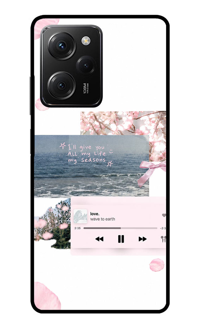 Wave to earth Poco X5 Pro 5G Glass Case