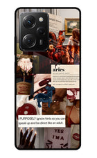 Zodiac Aries Poco X5 Pro 5G Glass Case