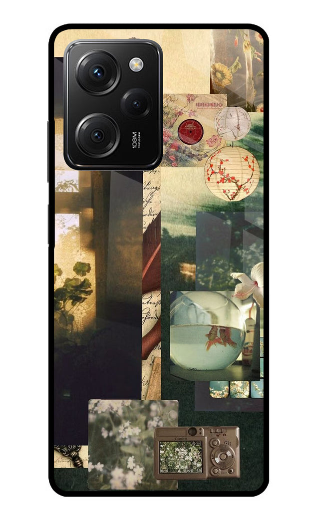 Summer Poco X5 Pro 5G Glass Case
