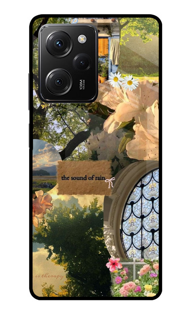 Rain Poco X5 Pro 5G Glass Case