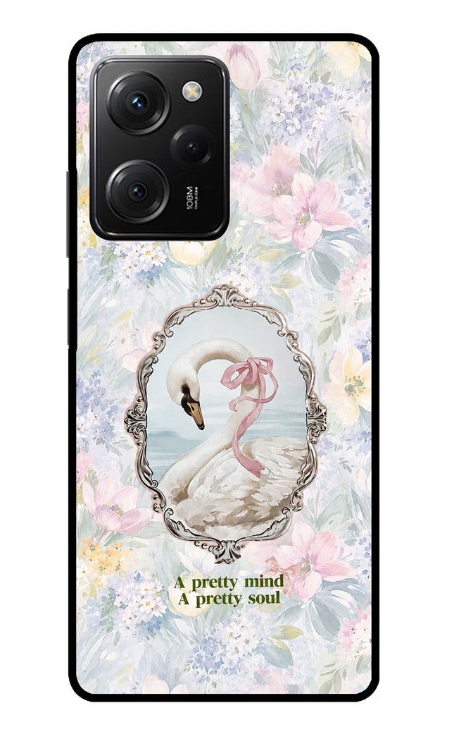 Pretty Mind Pretty Soul Poco X5 Pro 5G Glass Case