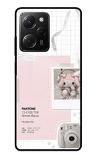 Pantone Asthetic Poco X5 Pro 5G Glass Case