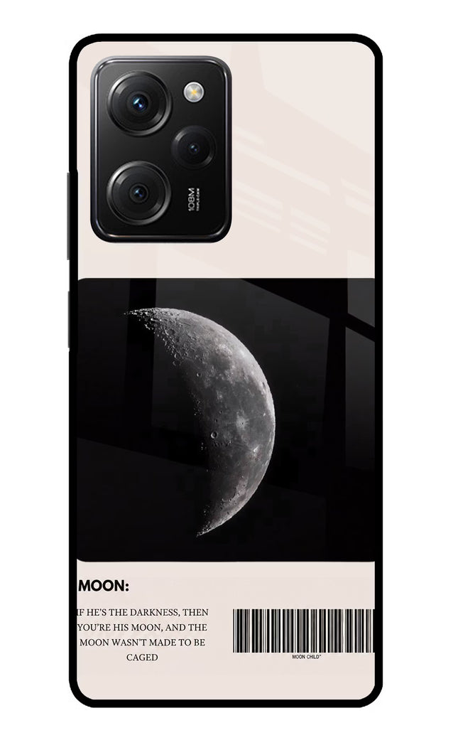 Moon Phase Poco X5 Pro 5G Glass Case