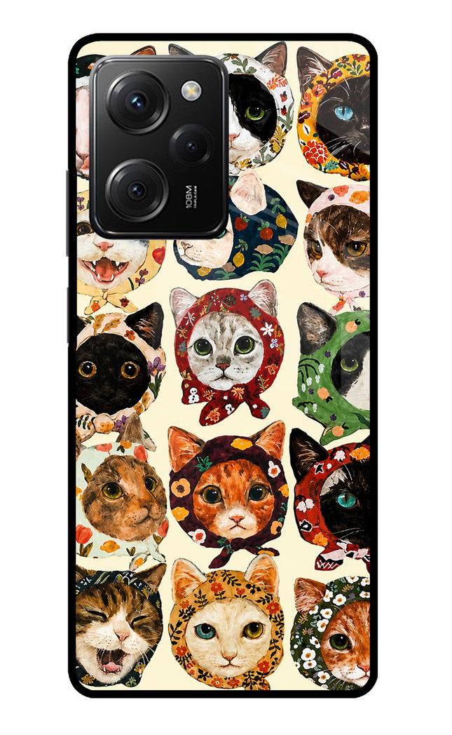 Cool Cat Poco X5 Pro 5G Glass Case