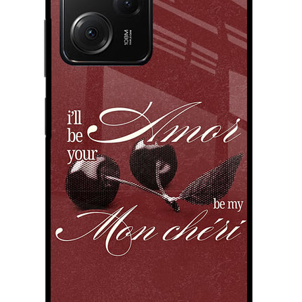 Velvet Cherry Poco X5 Pro 5G Glass Case
