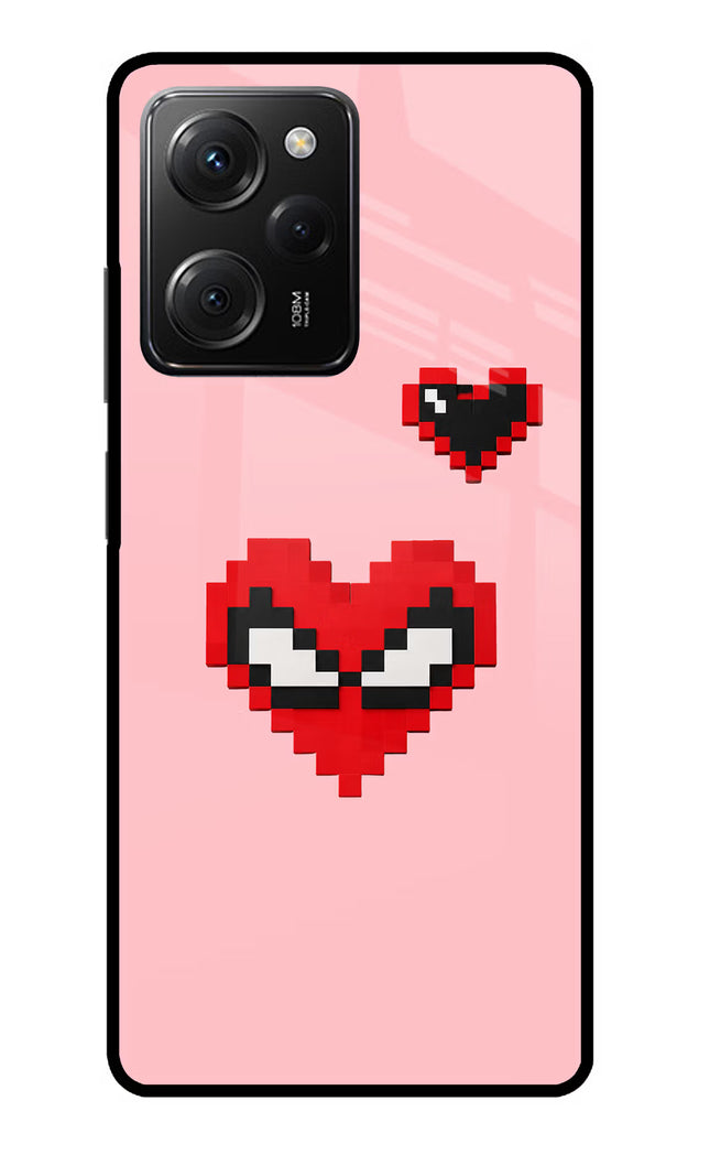Gwen Heart Poco X5 Pro 5G Glass Case