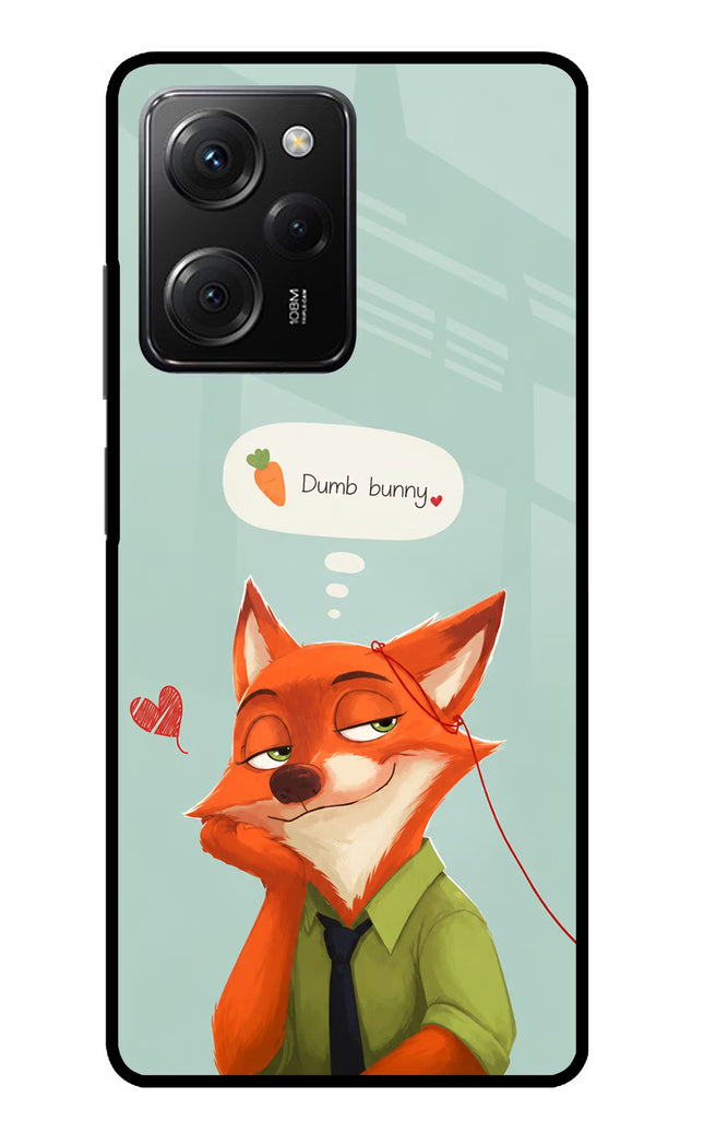 Nick Charm Poco X5 Pro 5G Glass Case