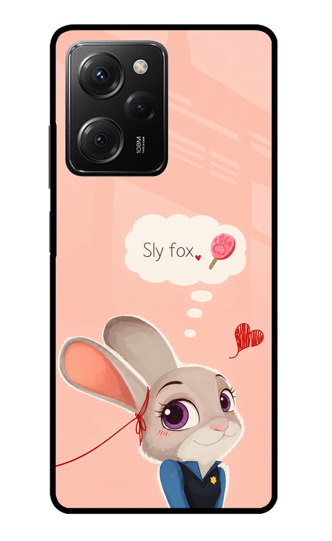 Judy Charm Poco X5 Pro 5G Glass Case