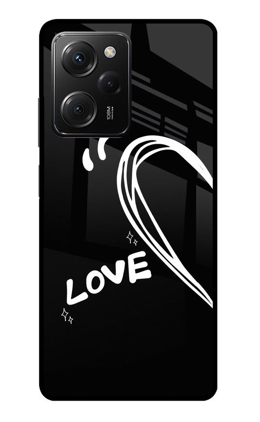 Love Line Poco X5 Pro 5G Glass Case