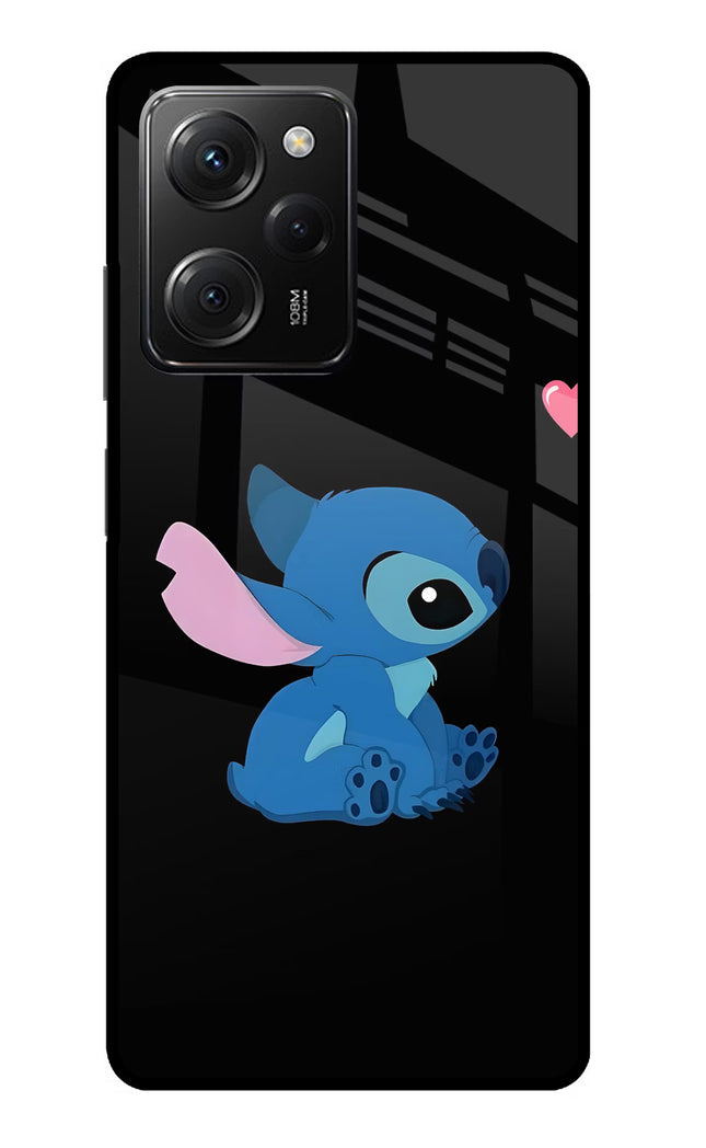 Stitch Crush Poco X5 Pro 5G Glass Case