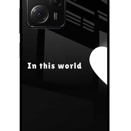 This World Poco X5 Pro 5G Glass Case