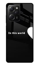 This World Poco X5 Pro 5G Glass Case