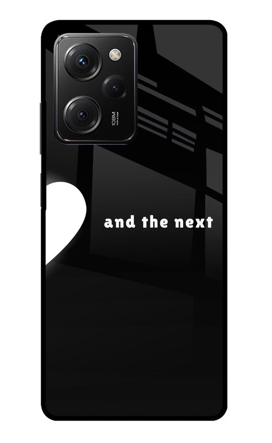 Next World Poco X5 Pro 5G Glass Case