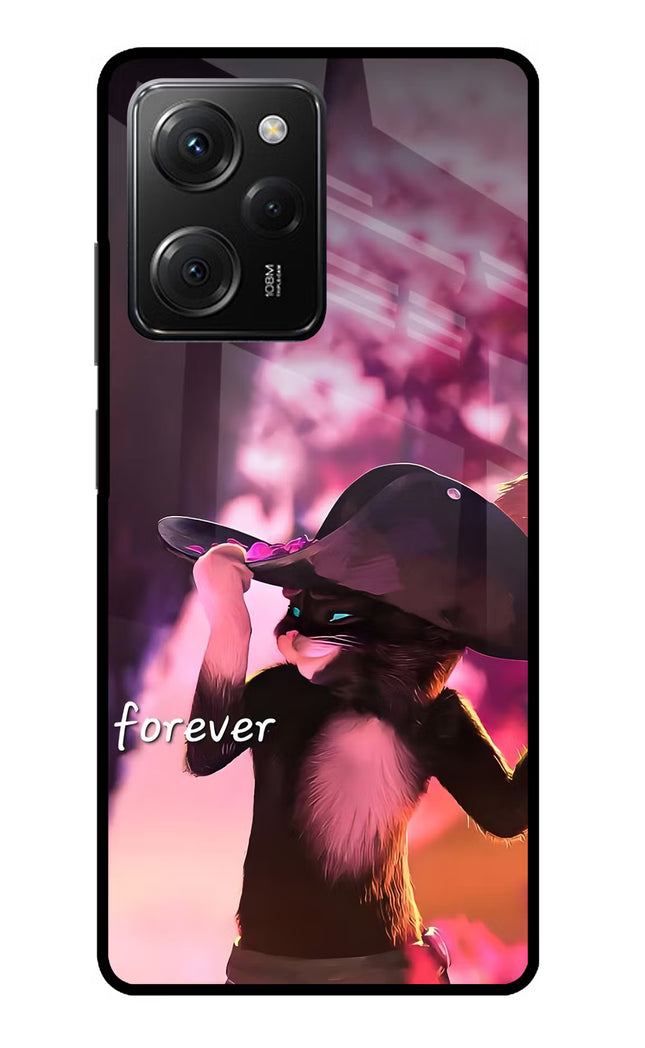 Forever Cat Poco X5 Pro 5G Glass Case