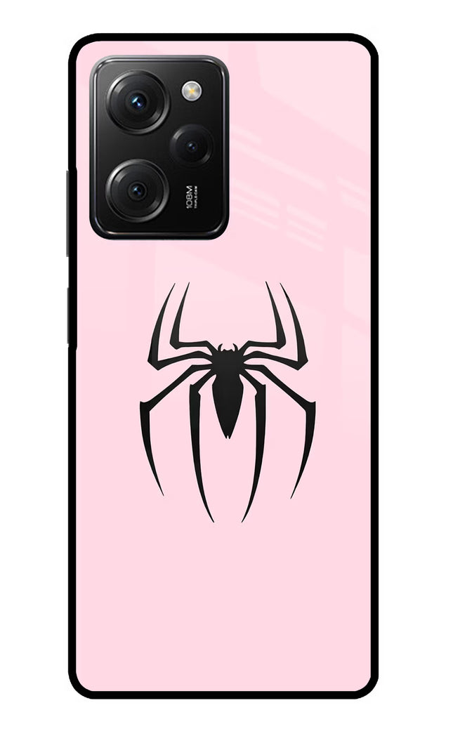 Peter Symbol Poco X5 Pro 5G Glass Case