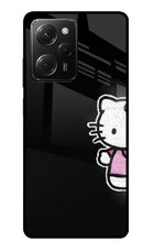 Kitty Charm Poco X5 Pro 5G Glass Case