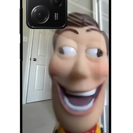 Side Eye Woody Poco X5 Pro 5G Glass Case
