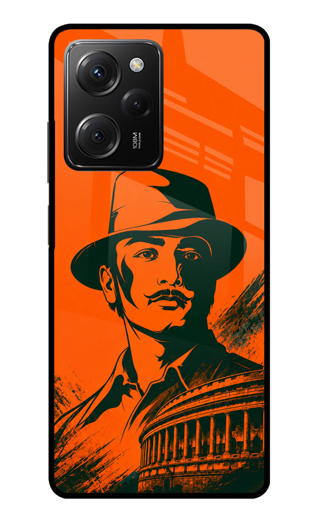 Bhagat Singh Legacy Poco X5 Pro 5G Glass Case