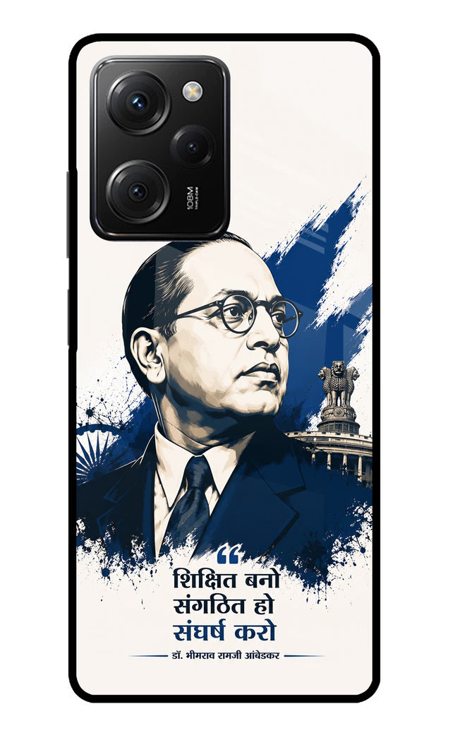 Bhagat Singh Trio Poco X5 Pro 5G Glass Case