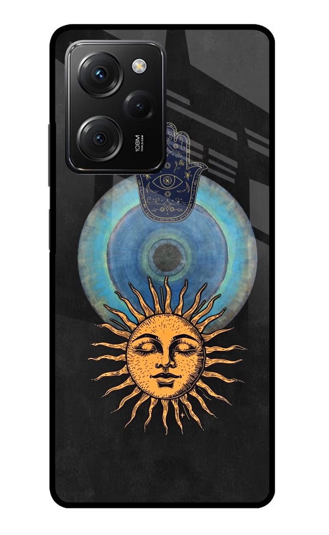 Divine Sun Poco X5 Pro 5G Glass Case