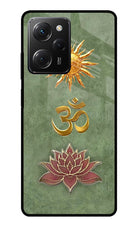 Om & Lotus Poco X5 Pro 5G Glass Case
