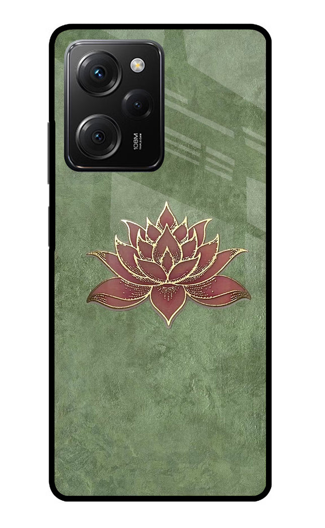Lotus Grace Poco X5 Pro 5G Glass Case