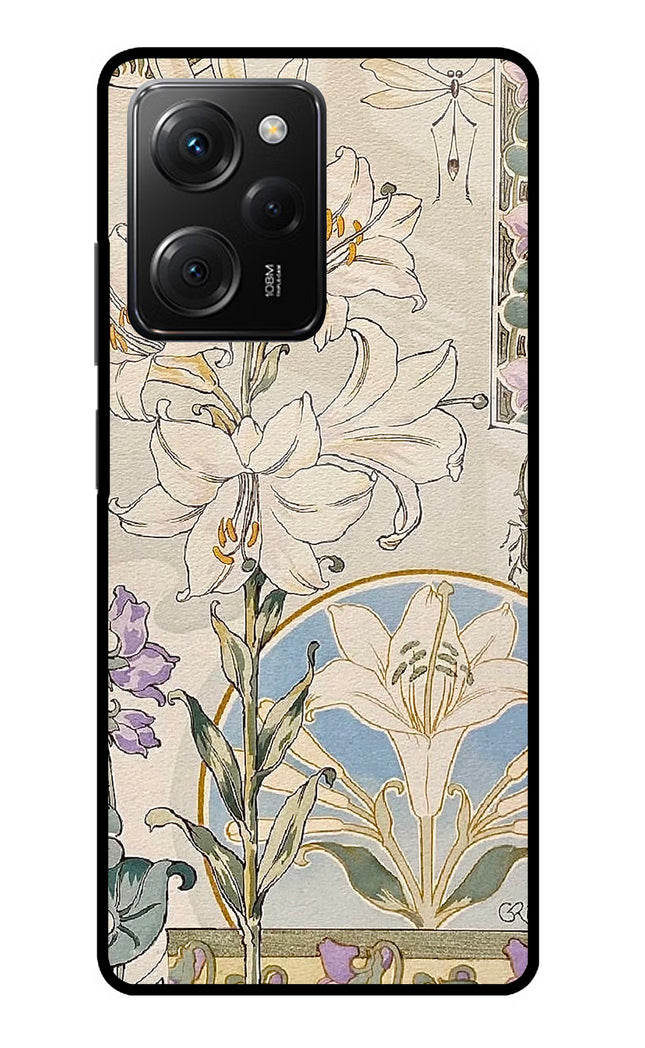 White Lily Poco X5 Pro 5G Glass Case
