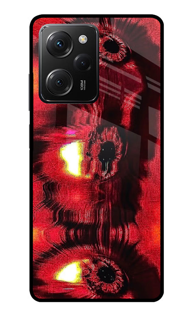 Fire Eye Poco X5 Pro 5G Glass Case