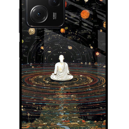Space Monk Poco X5 Pro 5G Glass Case