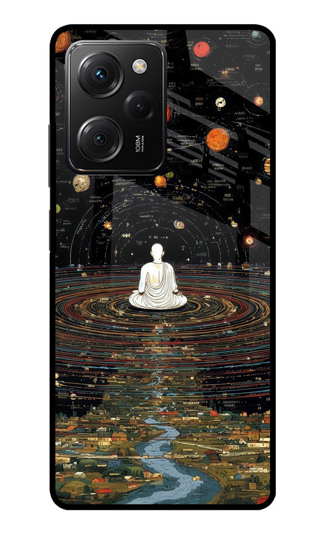 Space Monk Poco X5 Pro 5G Glass Case