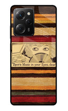 Vinyl Stripes Poco X5 Pro 5G Glass Case