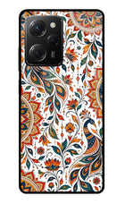 White Mayura Poco X5 Pro 5G Glass Case