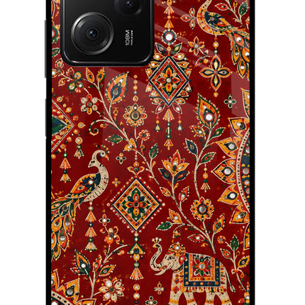 Laal Riwaaz Poco X5 Pro 5G Glass Case