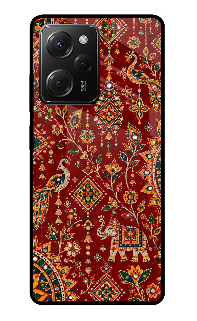 Laal Riwaaz Poco X5 Pro 5G Glass Case