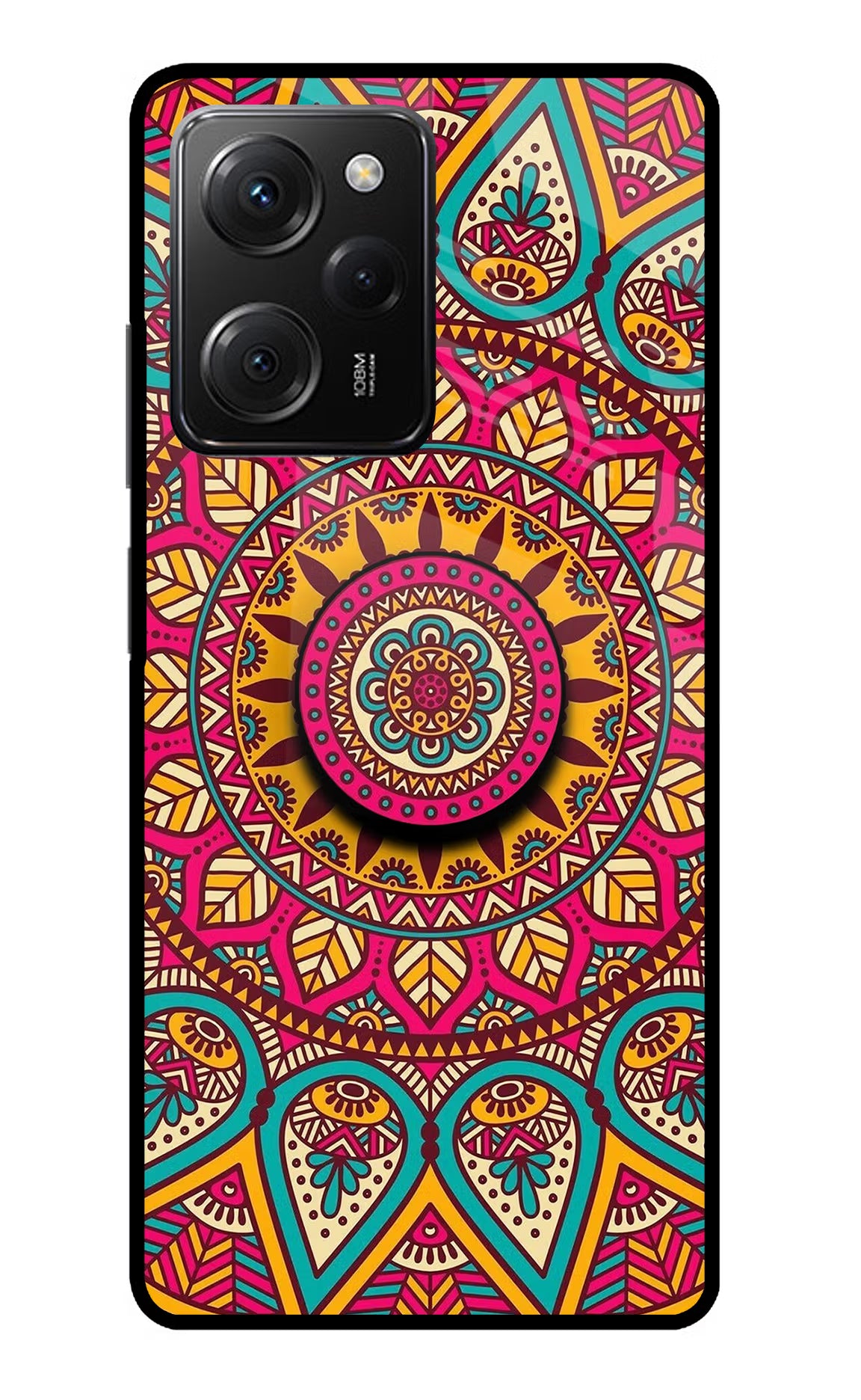 Mandala Poco X5 Pro 5G Pop Case by Casekaro
