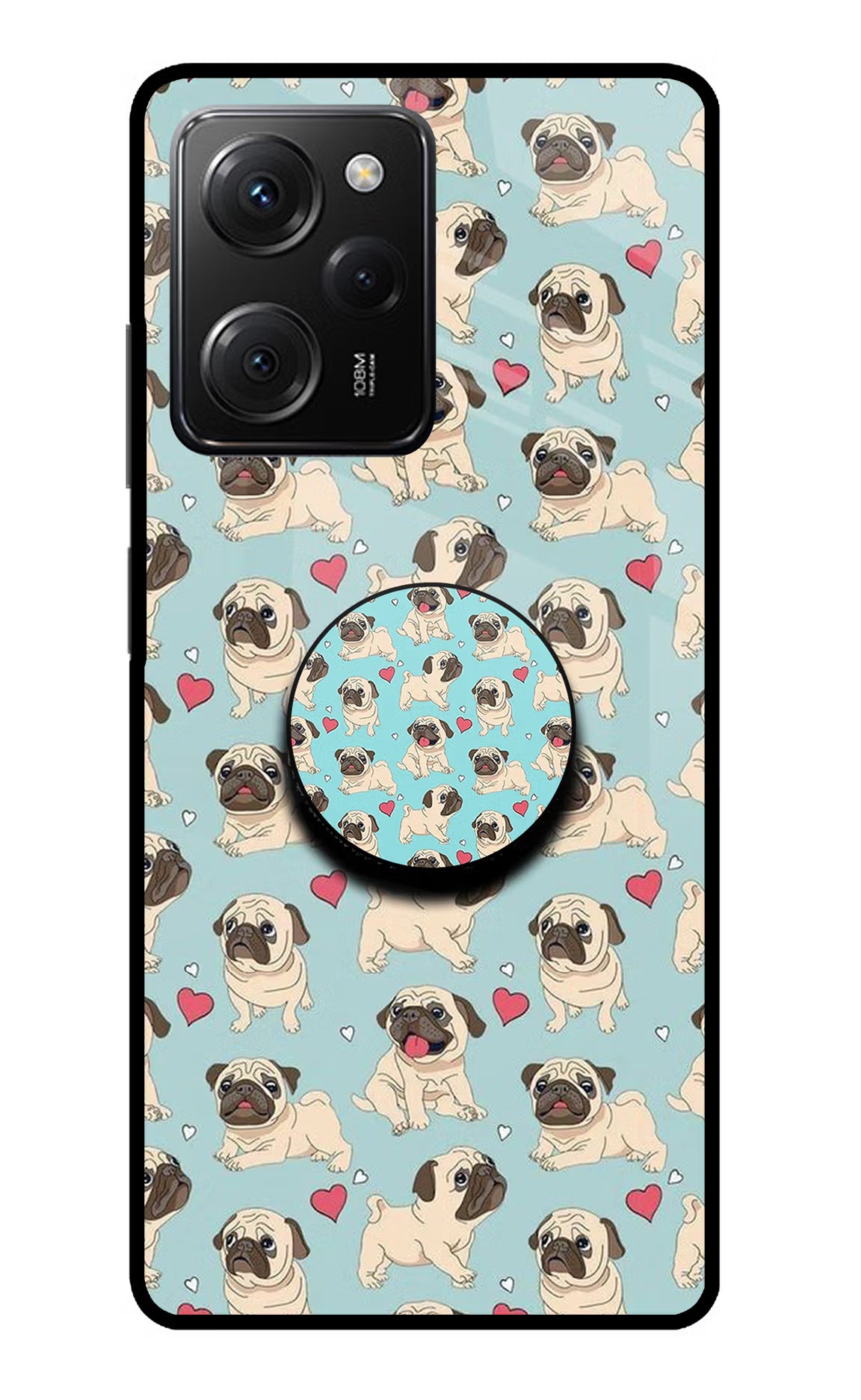 Pug Dog Poco X5 Pro 5G Pop Case by Casekaro