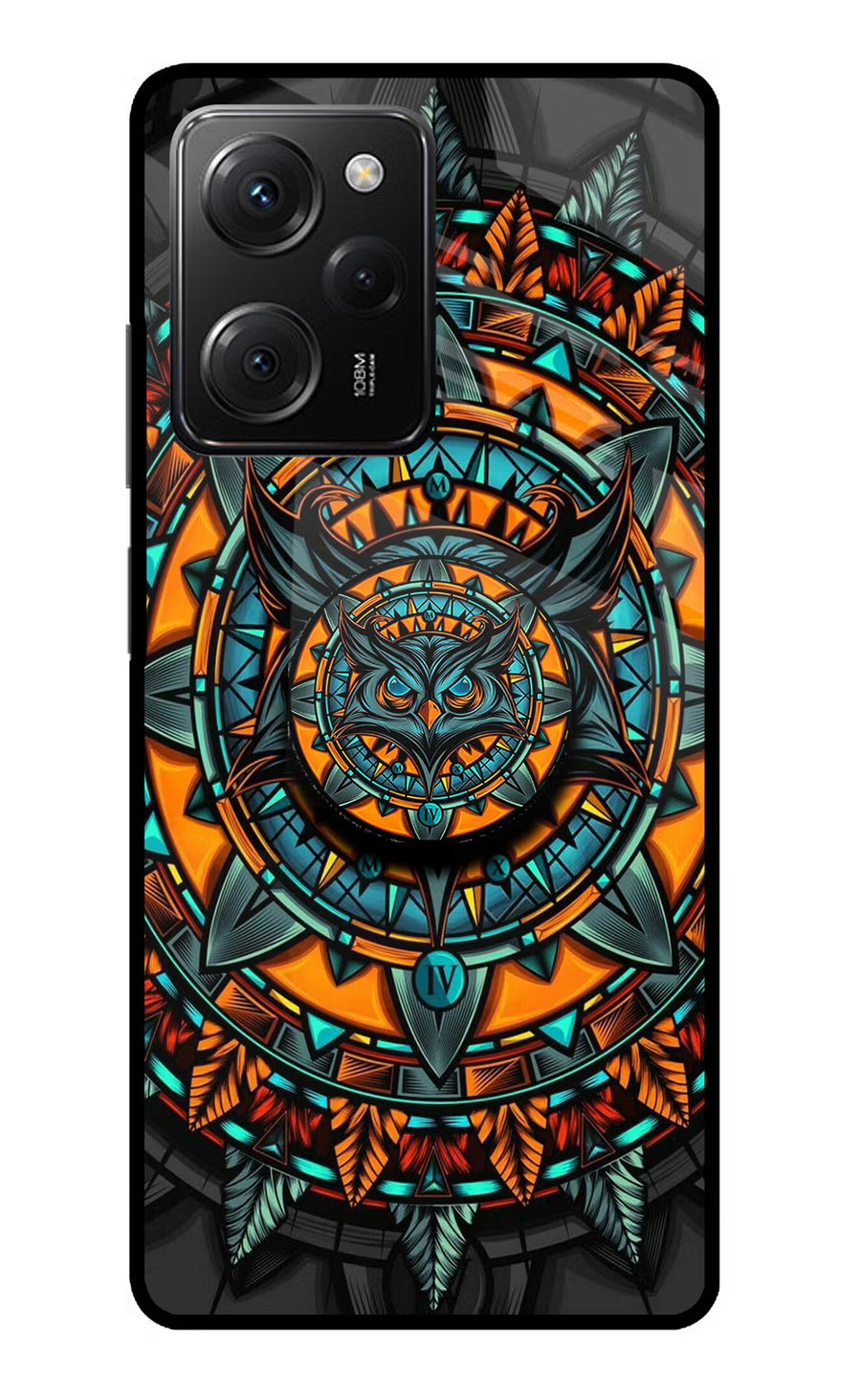Angry Owl Poco X5 Pro 5G Pop Case, Glass case