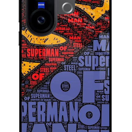 Superman Vivo X200 FE Glass Case