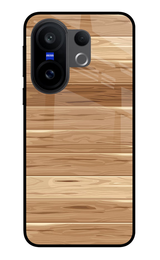 Wooden Vector Vivo X200 FE Glass Case