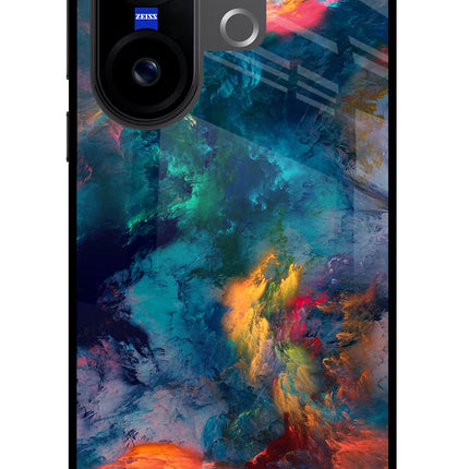 Artwork Paint Vivo X200 FE Glass Case