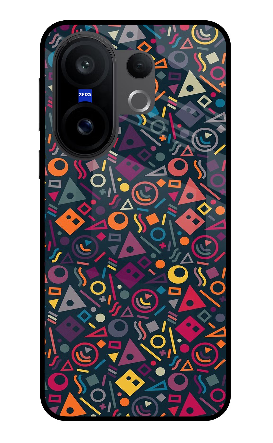 Geometric Abstract Vivo X200 FE Glass Case