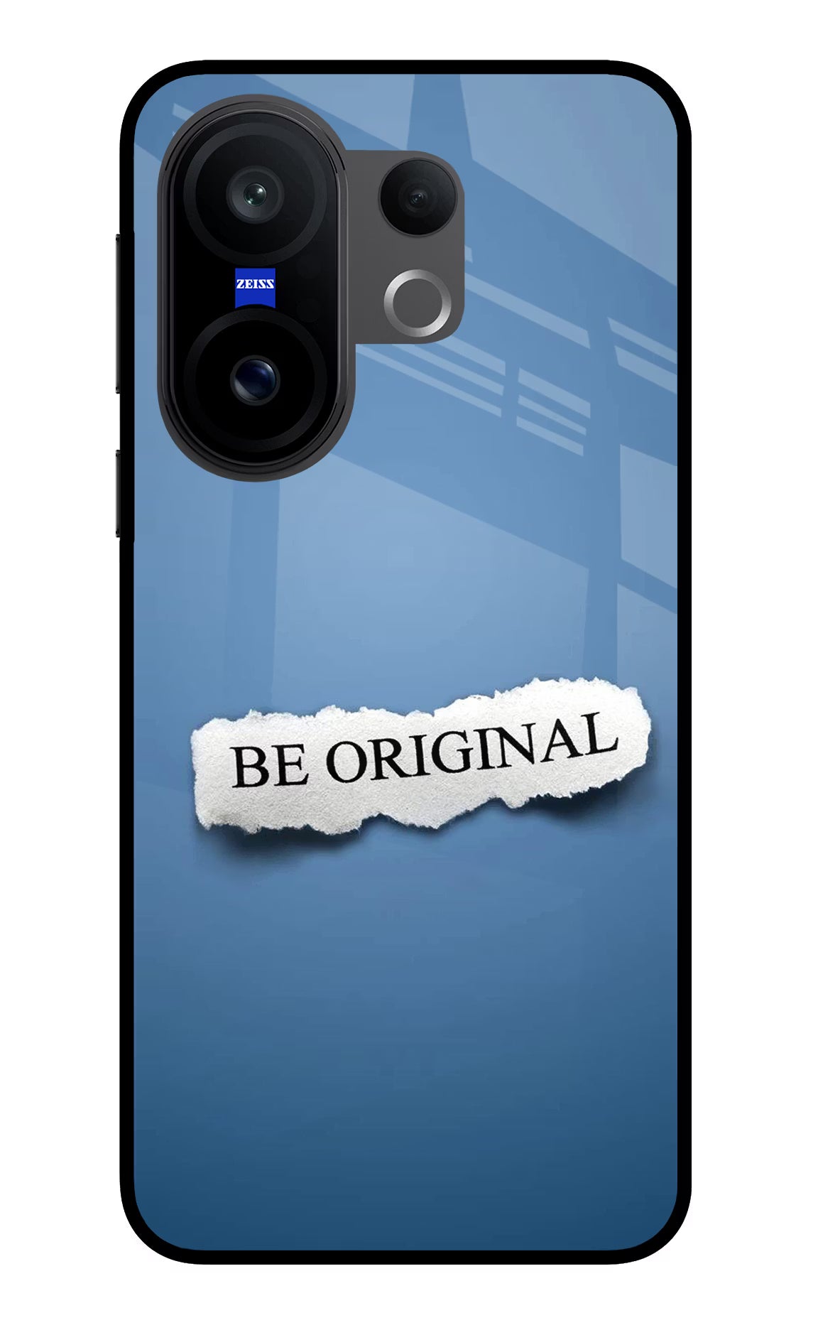 Be Original Vivo X200 FE Glass Case Back Cover by Casekaro