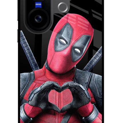 Deadpool Vivo X200 FE Glass Case