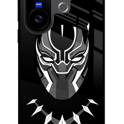 Black Panther Vivo X200 FE Glass Case