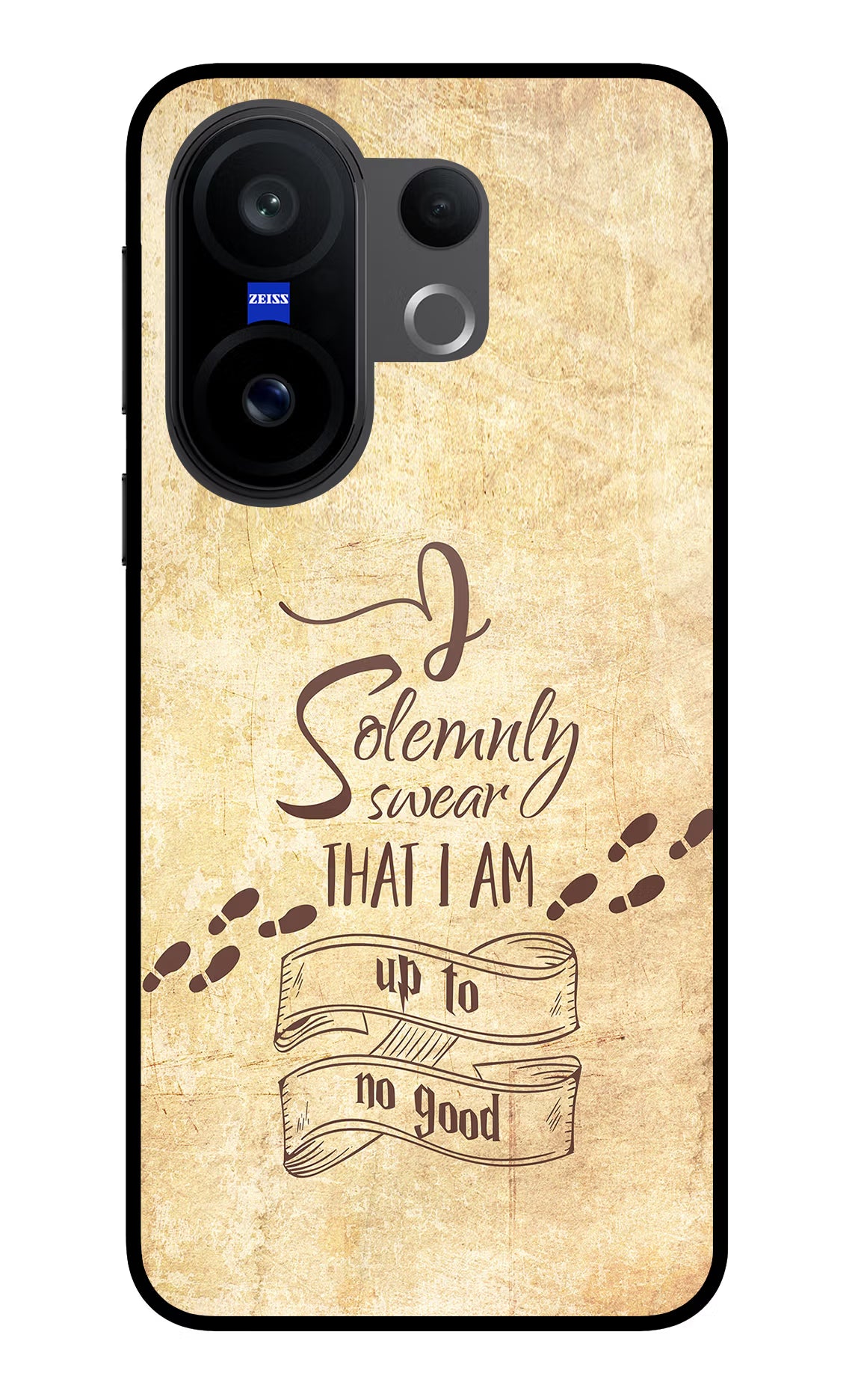 I Solemnly swear that i up to no good Vivo X200 FE Glass Case