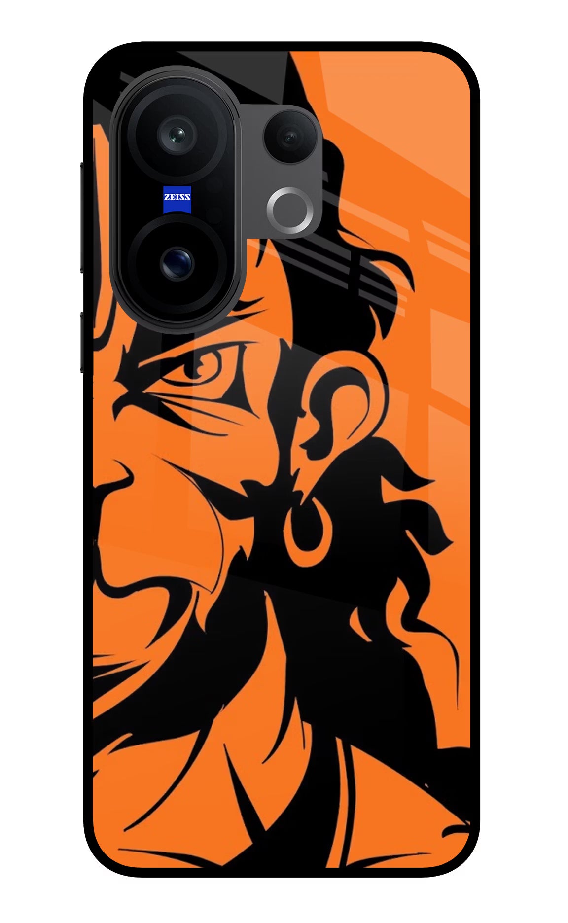 Hanuman Vivo X200 FE Glass Case Back Cover by Casekaro