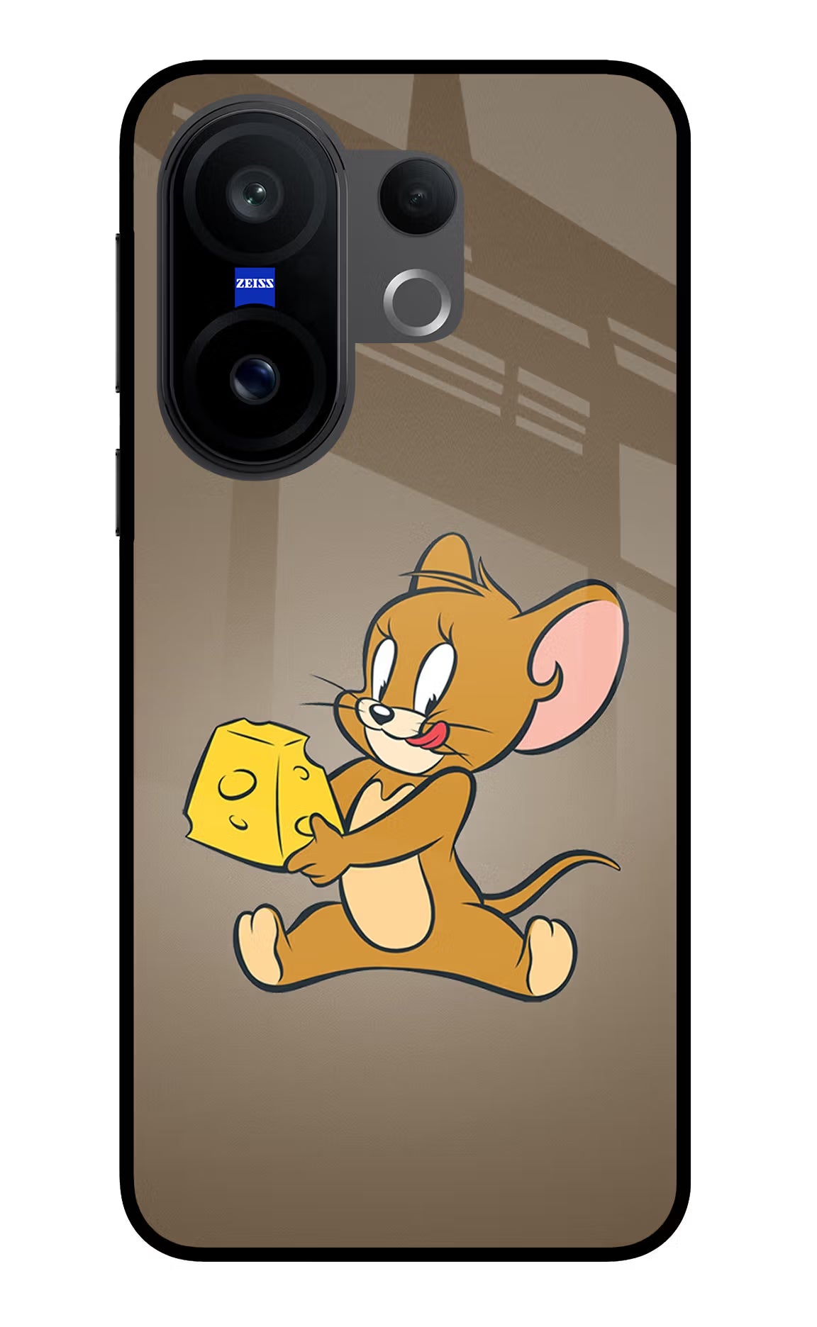 Jerry Vivo X200 FE Glass Case Back Cover by Casekaro