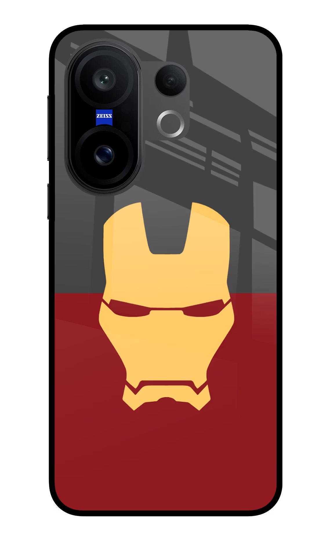 Ironman Vivo X200 FE Glass Case Back Cover by Casekaro