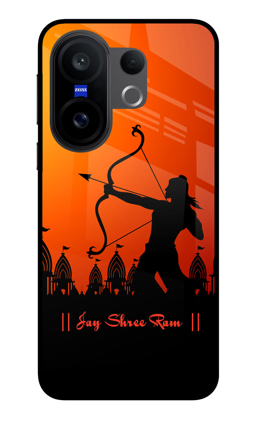 Lord Ram - 4 Vivo X200 FE Back Cover, Glass case