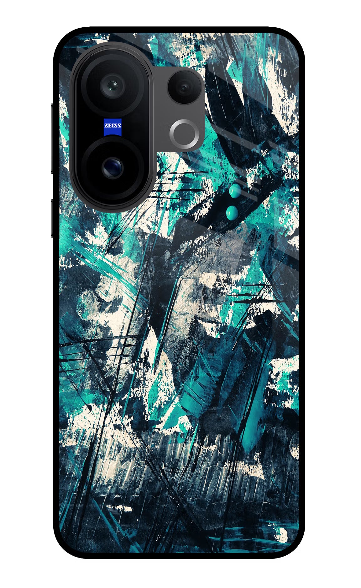 Artwork Vivo X200 FE Glass Case Back Cover by Casekaro